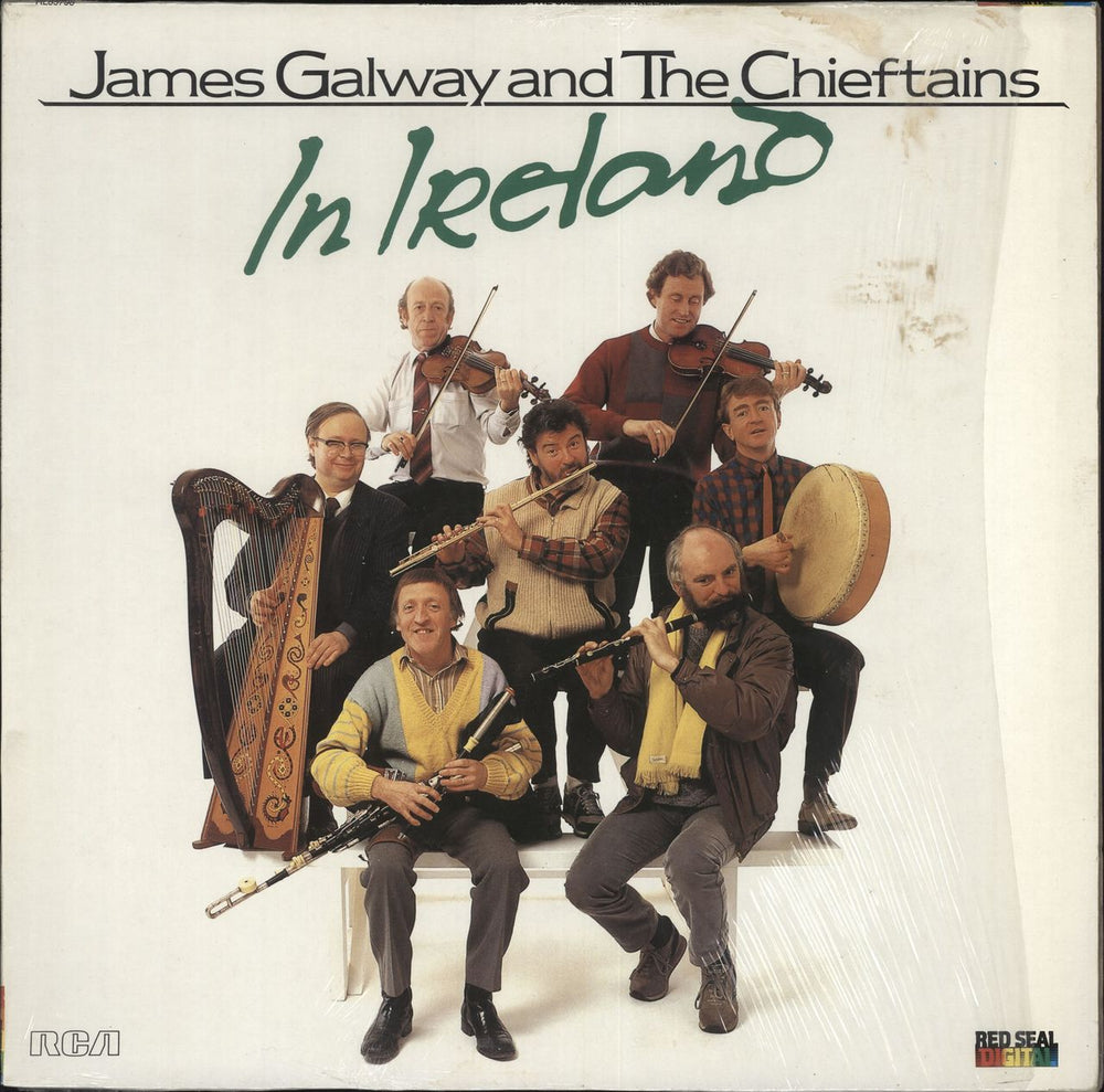 James Galway In Ireland - Opened shrink UK vinyl LP album (LP record) RL85798