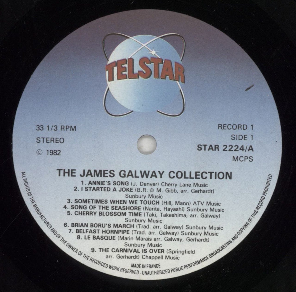 James Galway The James Galway Collection UK 2-LP vinyl record set (Double LP Album) 1JG2LTH477370