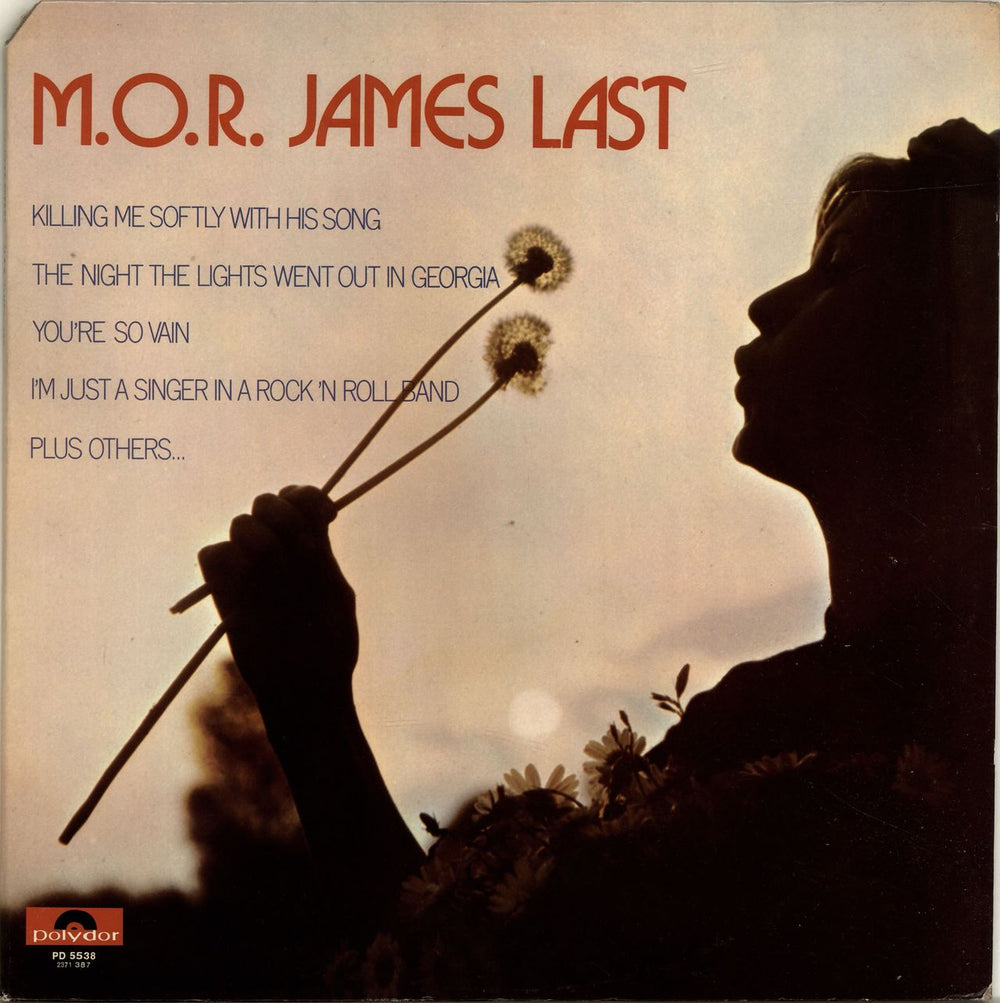 James Last M.O.R. James Last US vinyl LP album (LP record) PD5538