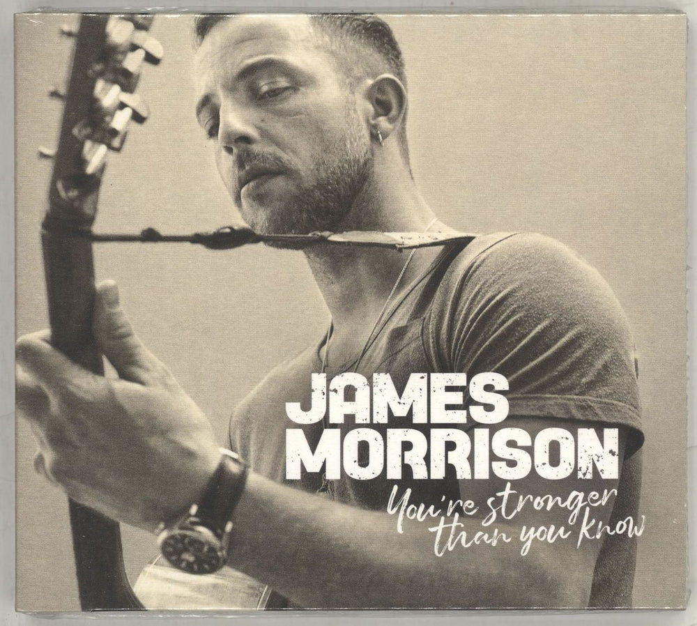 James Morrison You're Stronger Than You Know + Signed Sheet UK CD album (CDLP) SPM0010