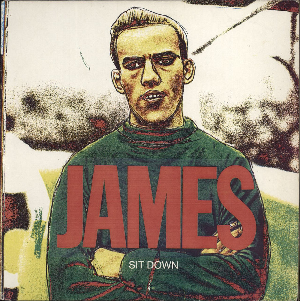 James Sit Down - 1st - EX UK 12" vinyl single (12 inch record / Maxi-single) RTT225