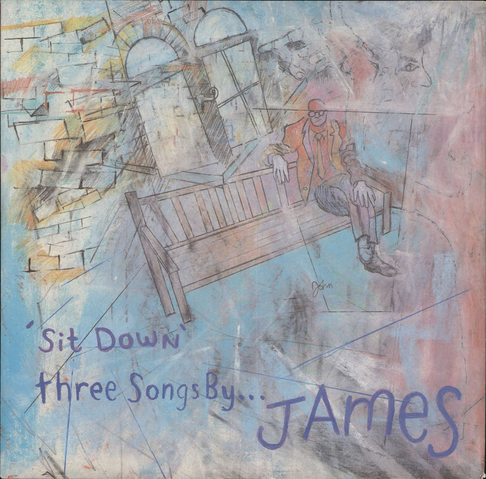 James Sit Down EP UK 12" vinyl single (12 inch record / Maxi-single) JIM3T