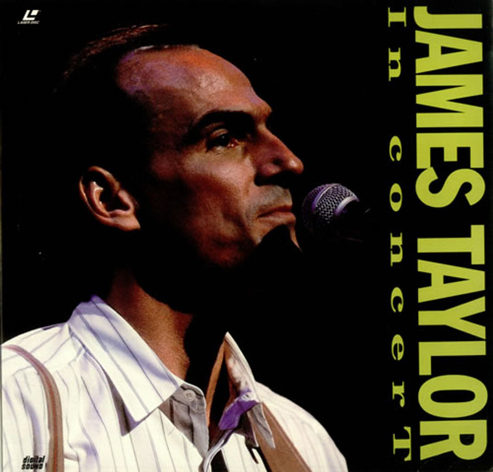 James Taylor In Concert US laserdisc / lazerdisc MLV49098