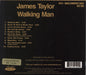 James Taylor Walking Man US CD album (CDLP)