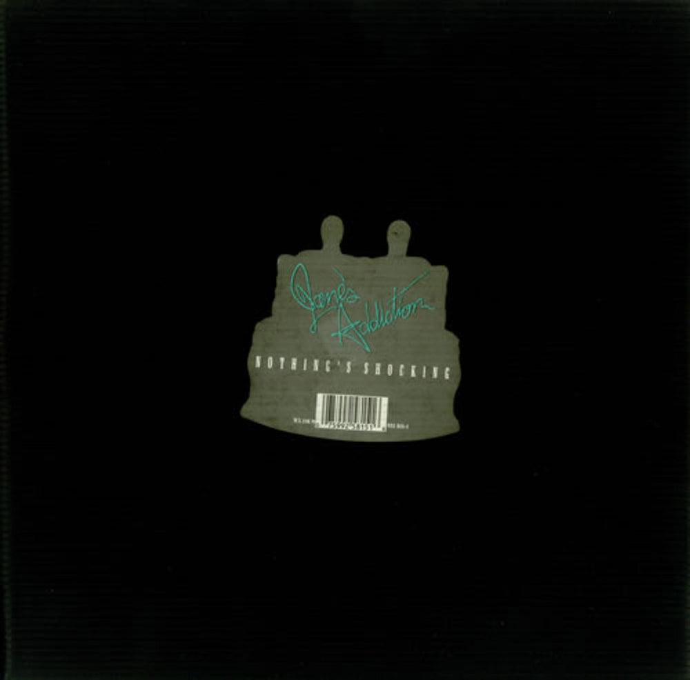 Janes Addiction Nothing's Shocking + Embossed PVC Outer Sleeve UK vinyl LP album (LP record) WX216W