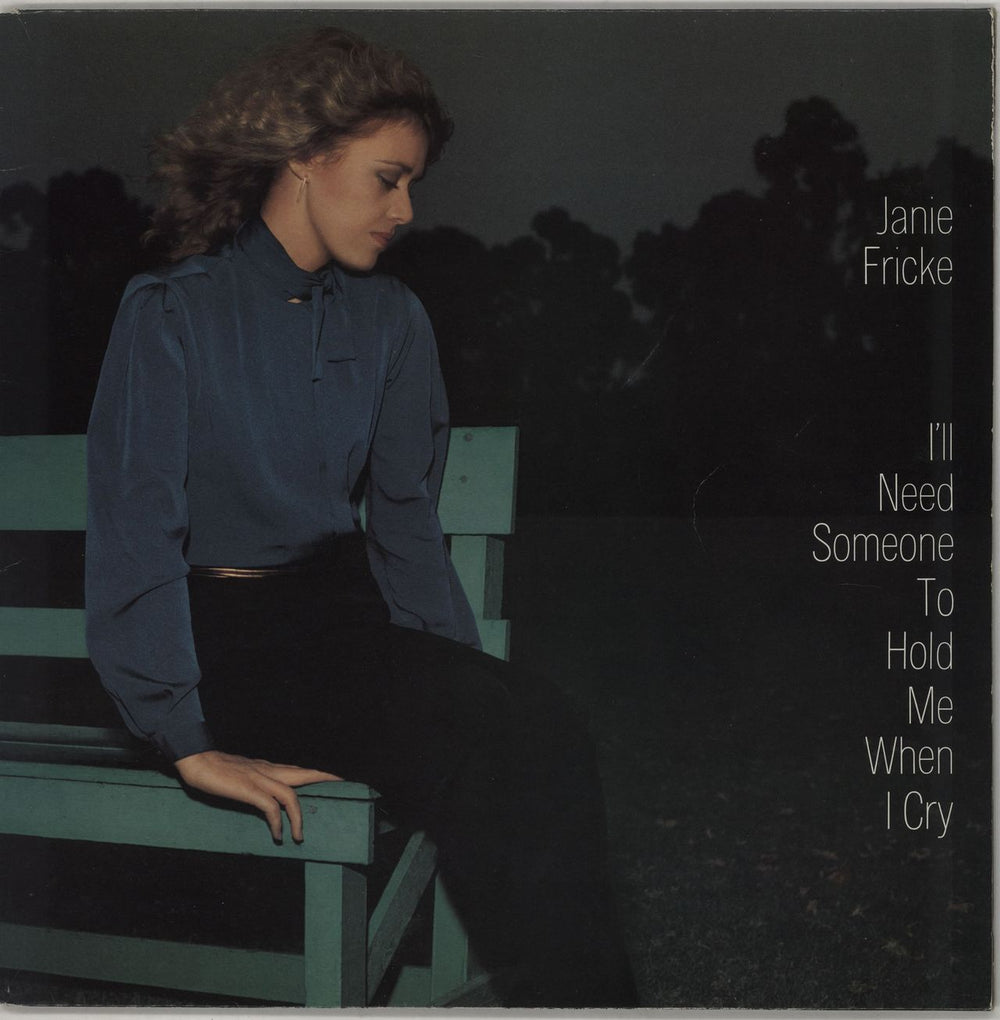 Janie Fricke I'll Need Someone To Hold Me When I Cry UK vinyl LP album (LP record) 84729