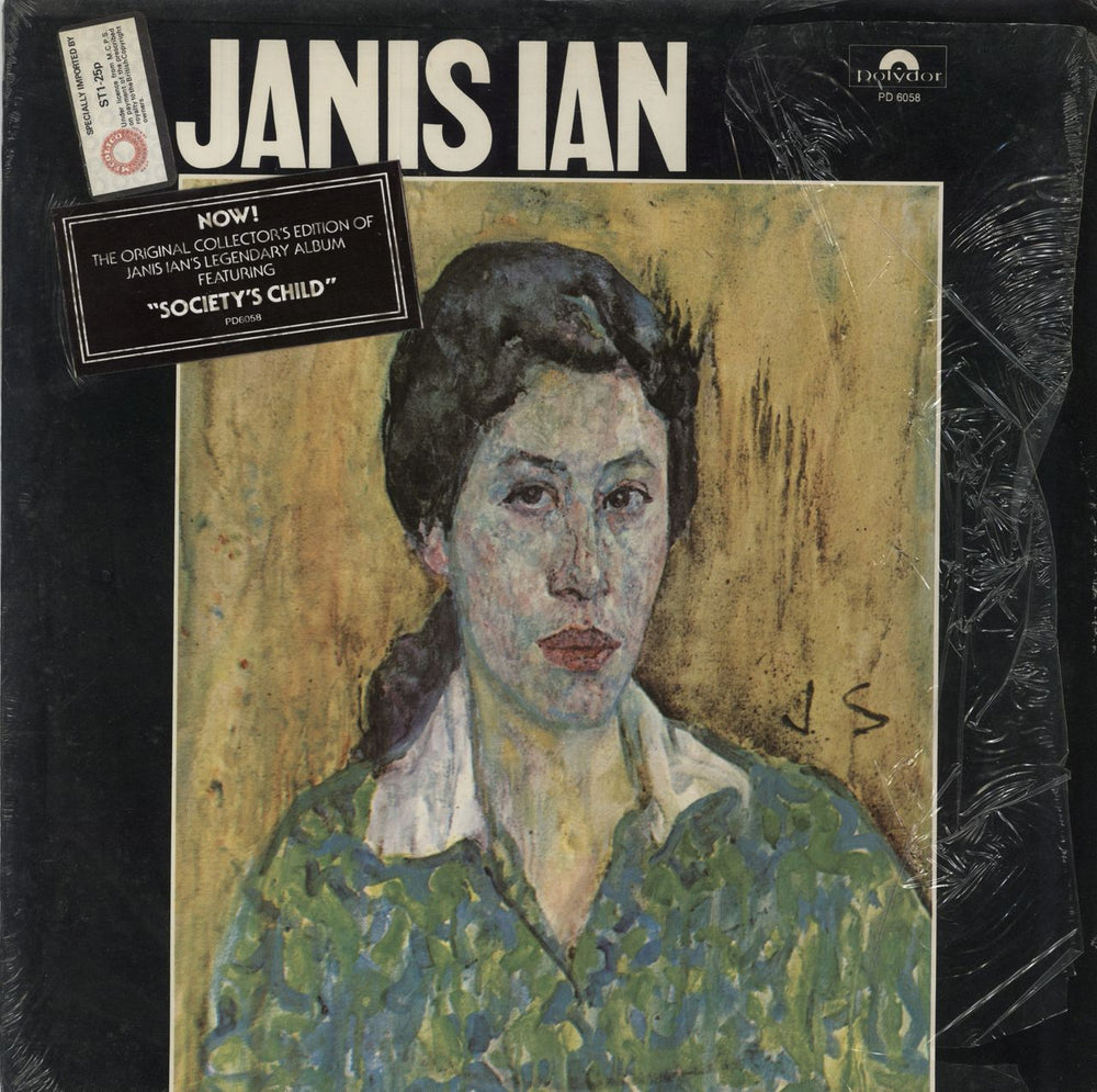 Janis Ian Janis Ian - Shrink US vinyl LP album (LP record) PD6058