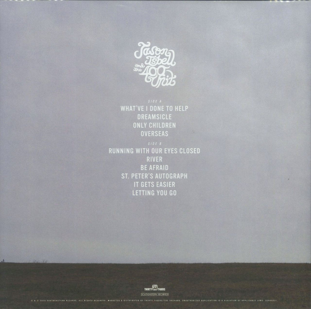 Jason Isbell And The 400 Unit Reunions US vinyl LP album (LP record) 644216970698