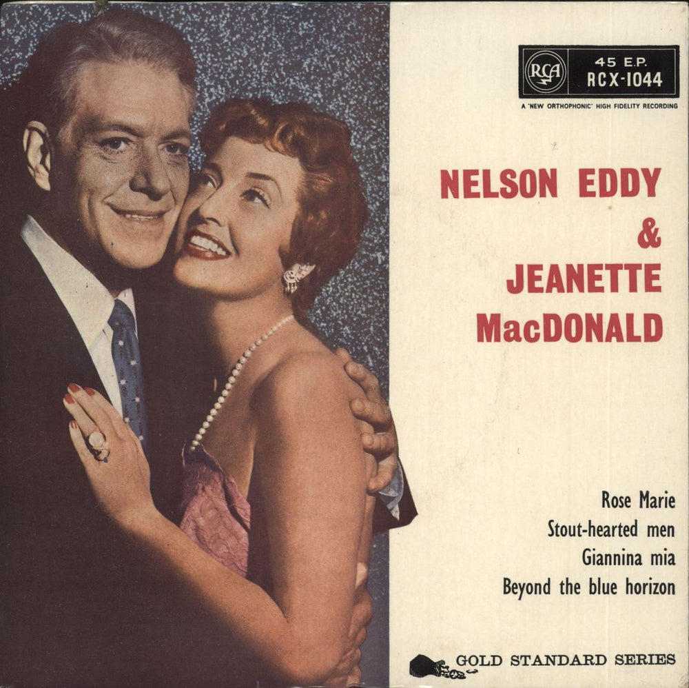 Jeanette MacDonald & Nelson Eddy Nelson Eddy & Jeanette MacDonald EP UK 7" vinyl single (7 inch record / 45) RCX-1044
