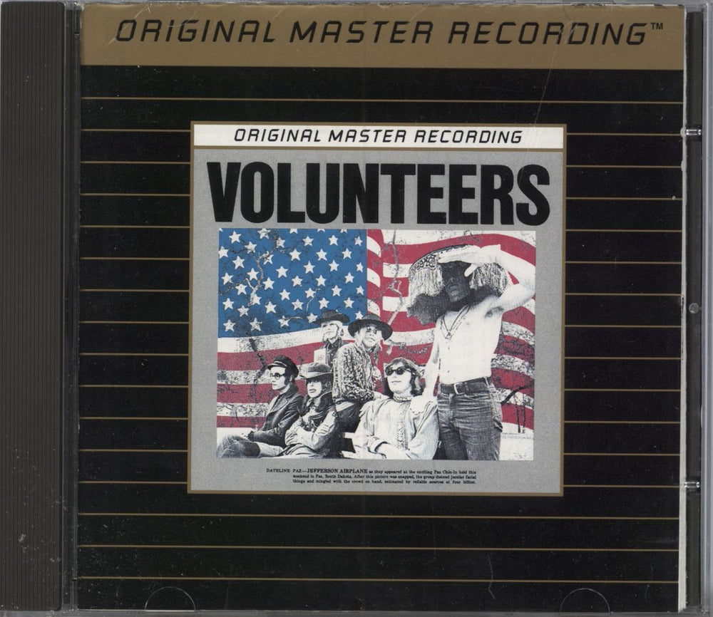 Jefferson Airplane Volunteers US CD album (CDLP) UDCD540