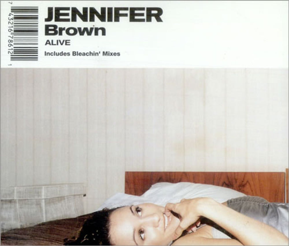 Jennifer Brown Alive European CD single (CD5 / 5") 678612