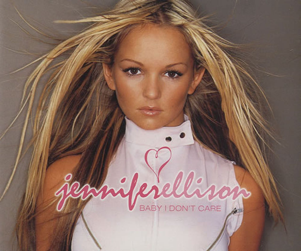 Jennifer Ellison Baby I Don't Care UK Promo CD single (CD5 / 5") SAM00801