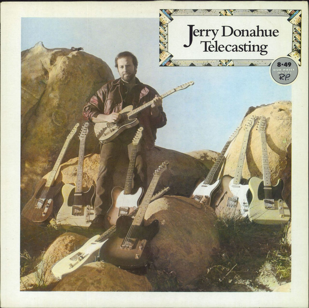 Jerry Donahue Telecasting UK vinyl LP album (LP record) MML-88001-1