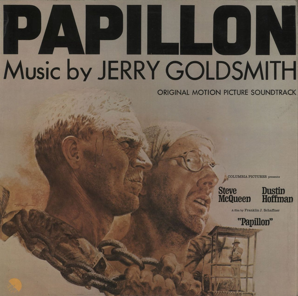 Jerry Goldsmith Papillon UK vinyl LP album (LP record) EMC3020