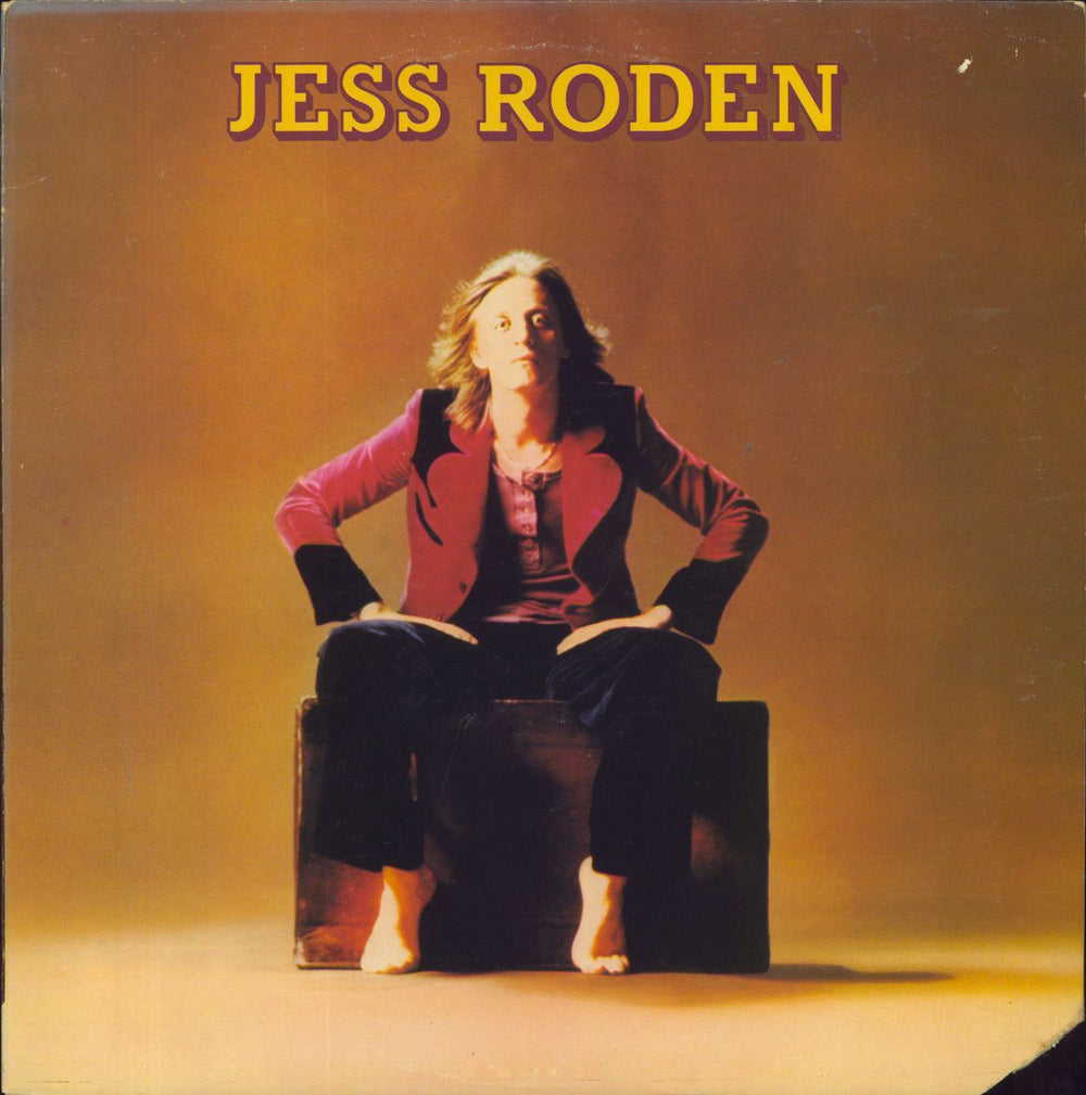 Jess Roden Jess Roden - Deletion cut US vinyl LP album (LP record) ILPS9286