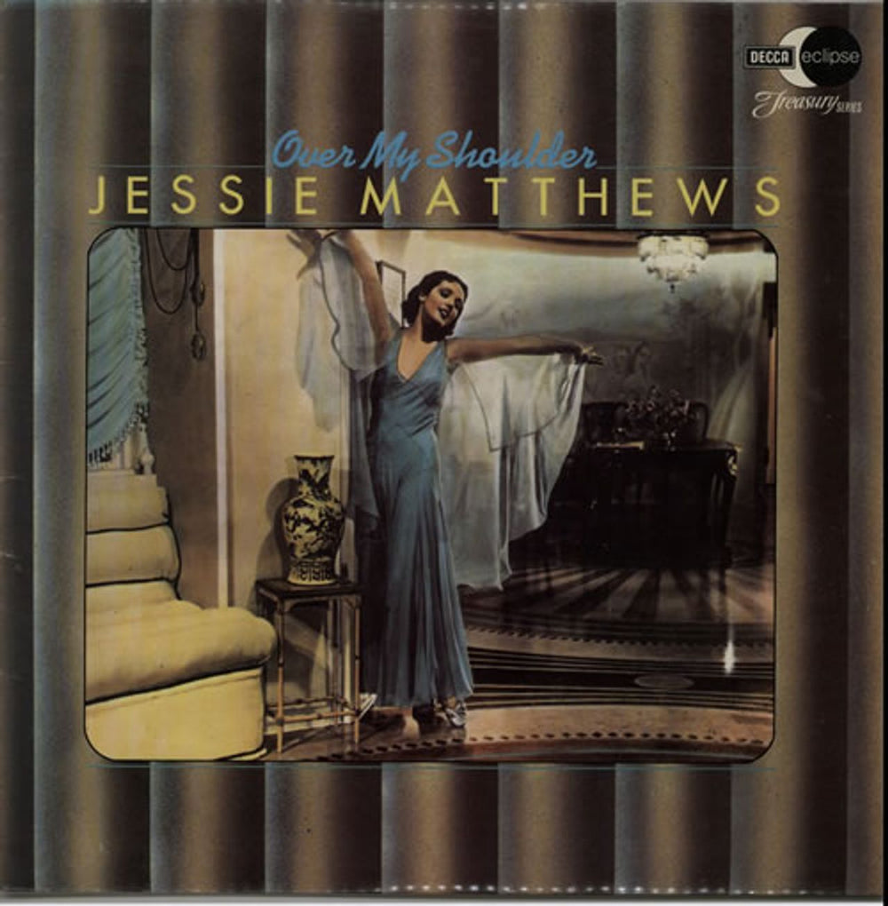 Jessie Matthews Over My Shoulder UK vinyl LP album (LP record) ECM2168