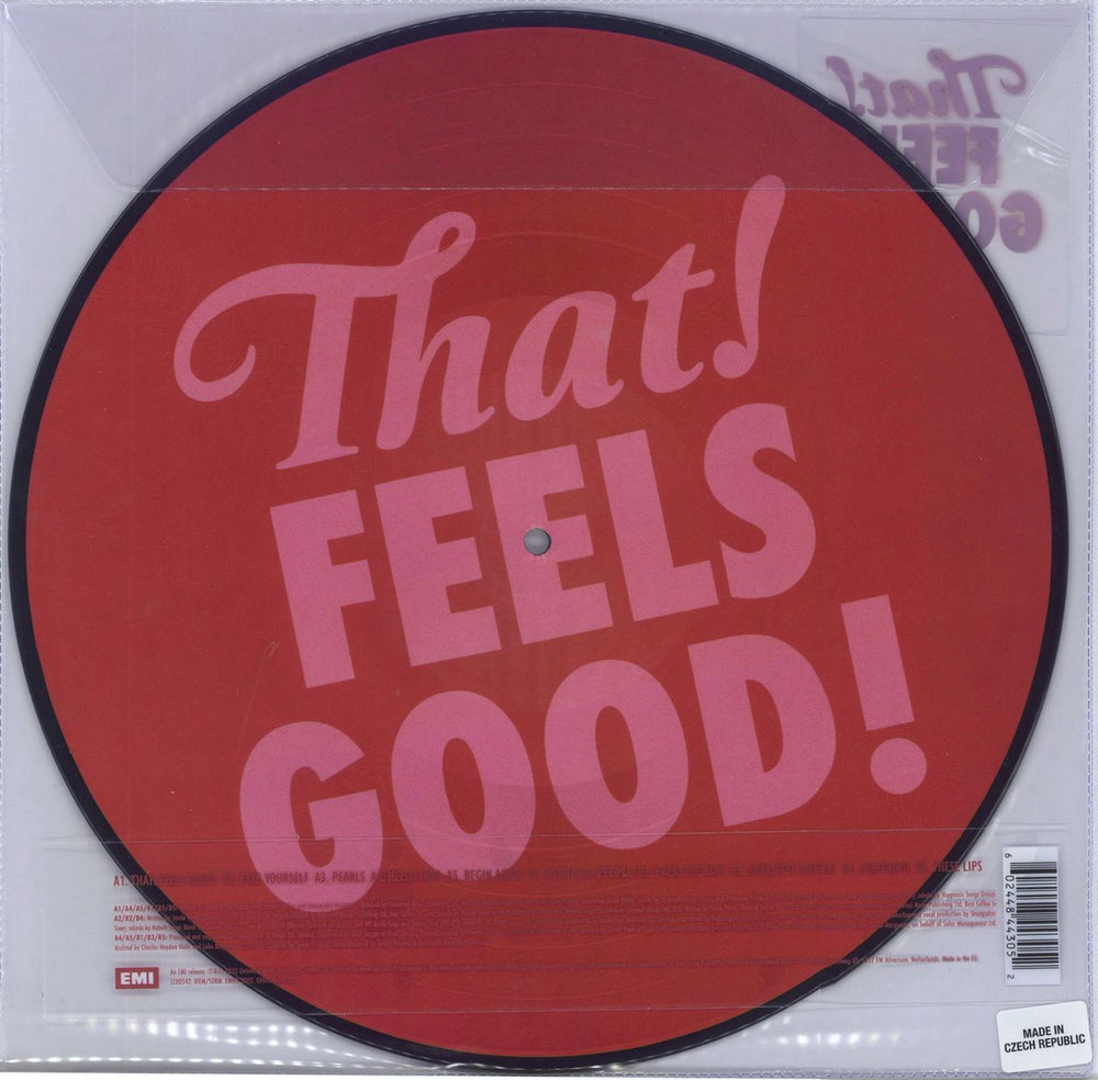 Jessie Ware That! Feels Good! UK picture disc LP (vinyl picture disc album) 602448443052