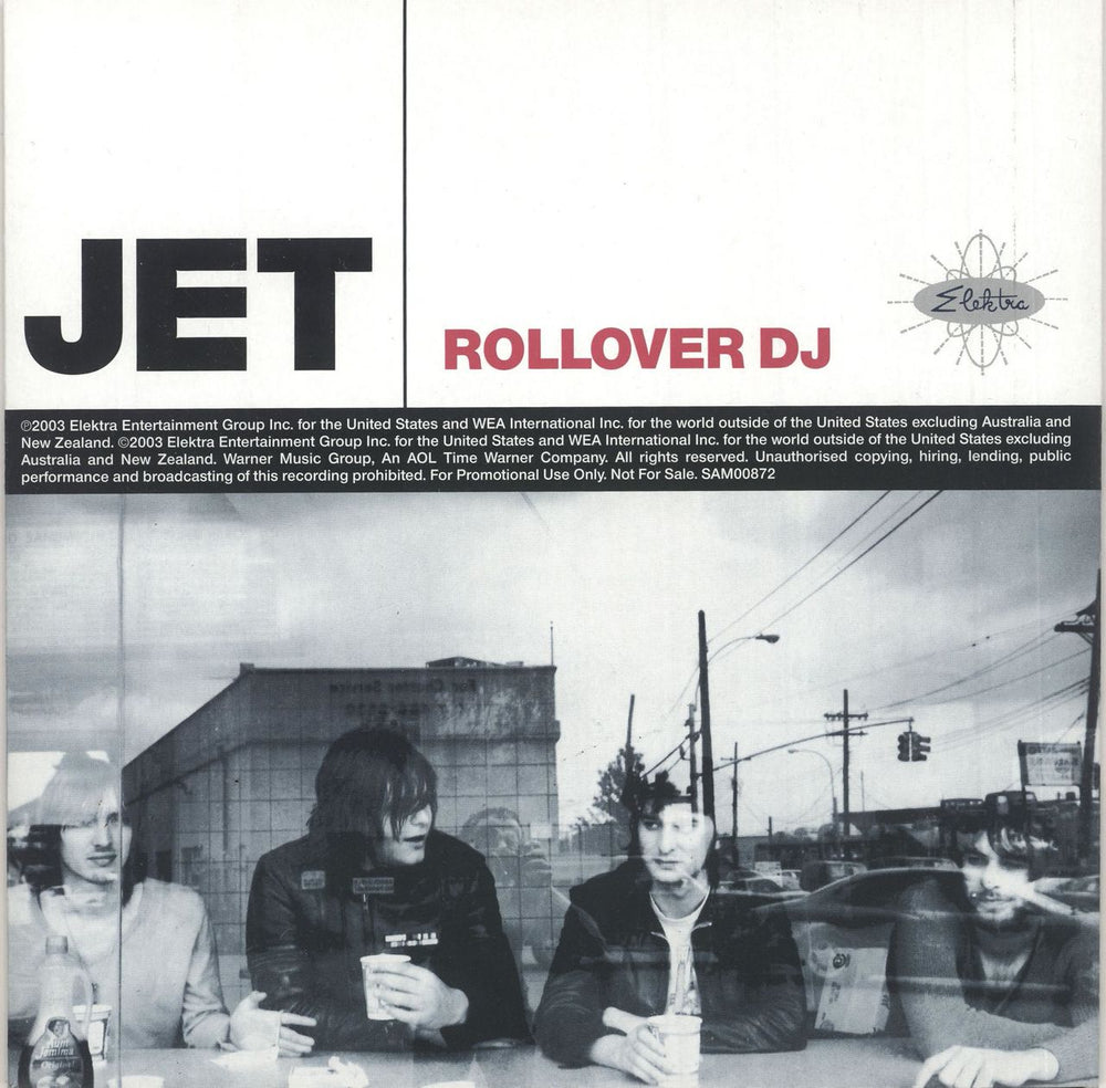 Jet Rollover DJ - Promo Only 7" UK Promo 7" vinyl single (7 inch record / 45) SAM00872