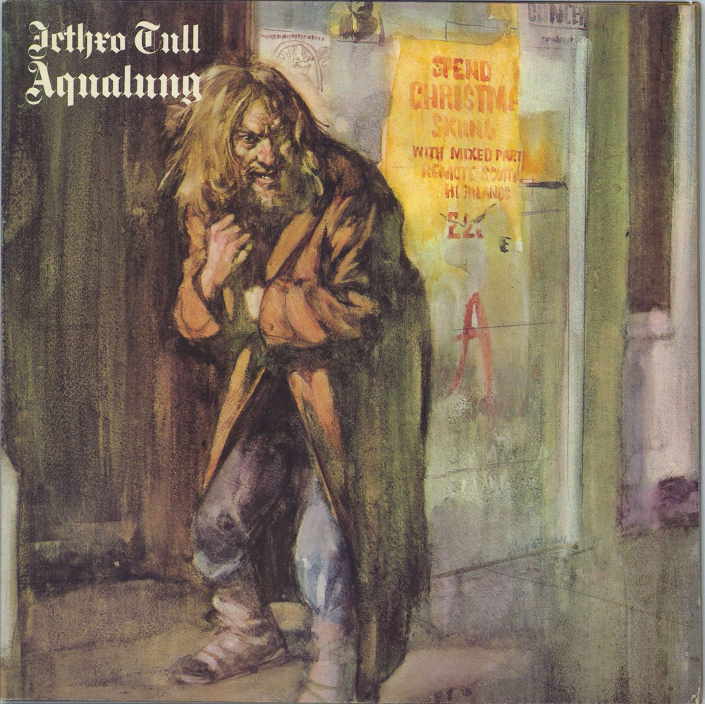 Jethro Tull Aqualung - 1st Transitional - Complete UK vinyl LP album (LP record) ILPS9145