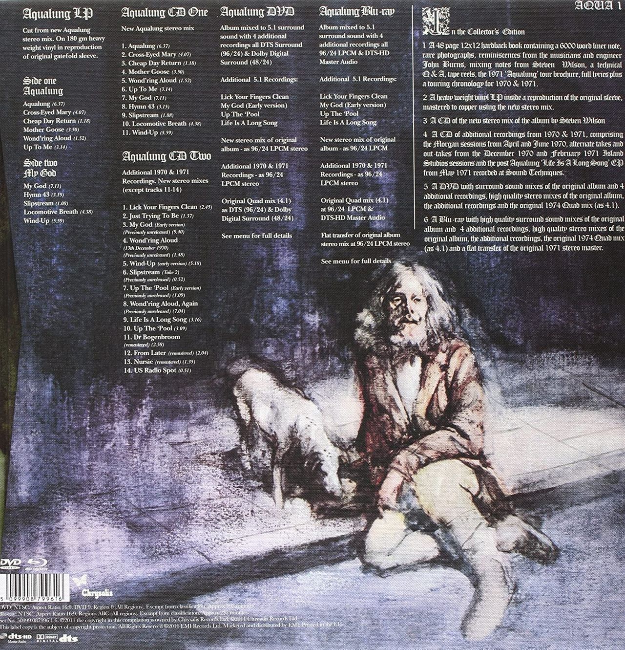 Jethro Tull Aqualung - 40th Anniversary Collector's Edition - Sealed UK Box  set