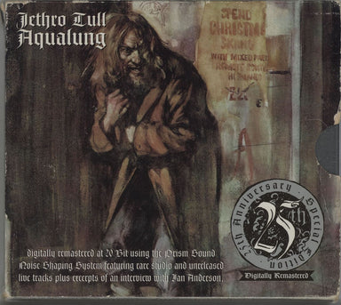 Jethro Tull Aqualung UK CD album (CDLP) 25AQUA1