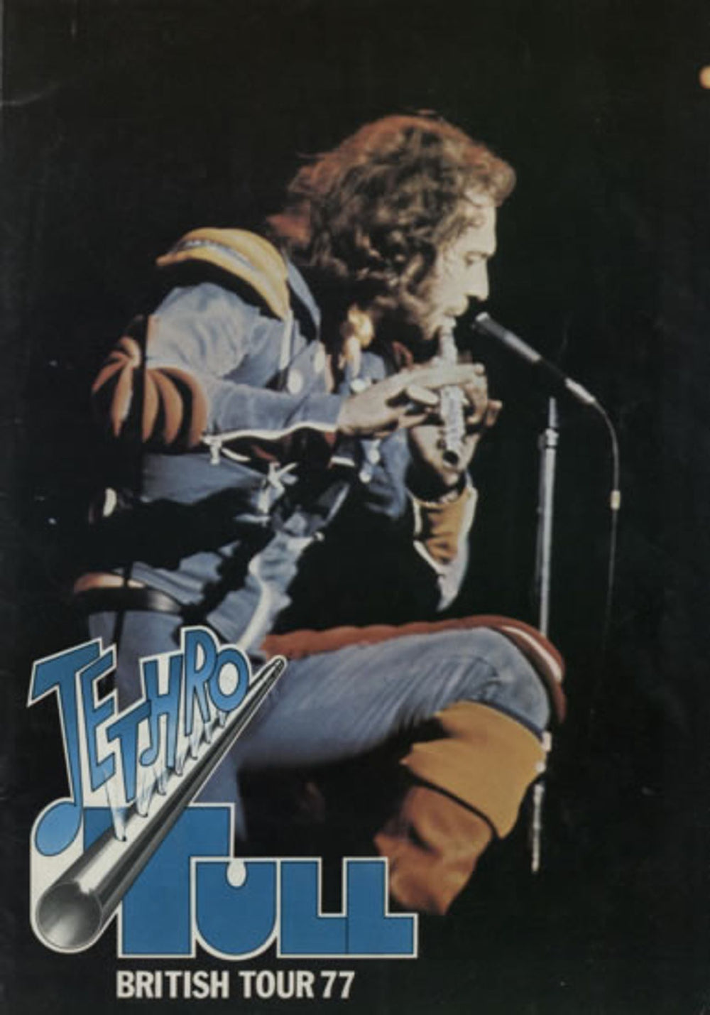 Jethro Tull British Tour 77 UK tour programme TOUR PROGRAMME