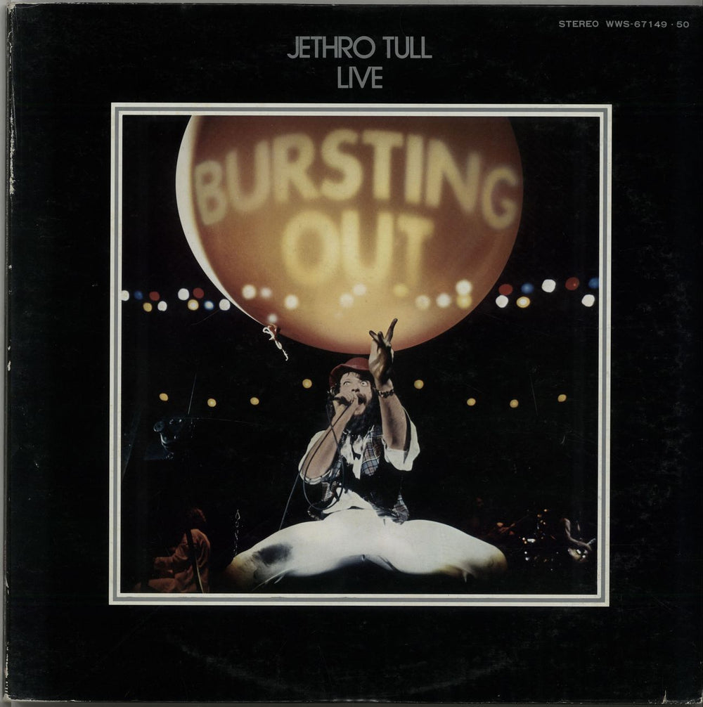 Jethro Tull Live - Bursting Out Japanese Promo 2-LP vinyl record set (Double LP Album) WWS-67149