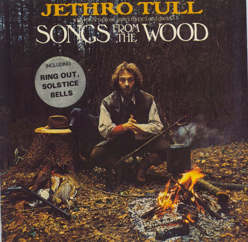 Jethro Tull Songs From The Wood - 1st - Complete - Stickered - VG UK vinyl LP album (LP record) CHR1132