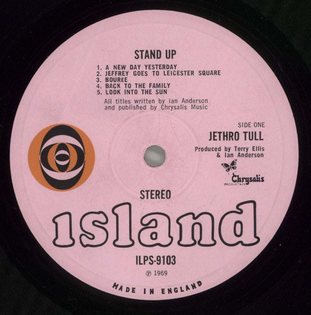 Jethro Tull Stand Up - 1st - VG UK vinyl LP album (LP record) TULLPST652016