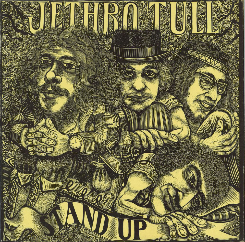 Jethro Tull Stand Up - EX UK vinyl LP album (LP record) CHR1042