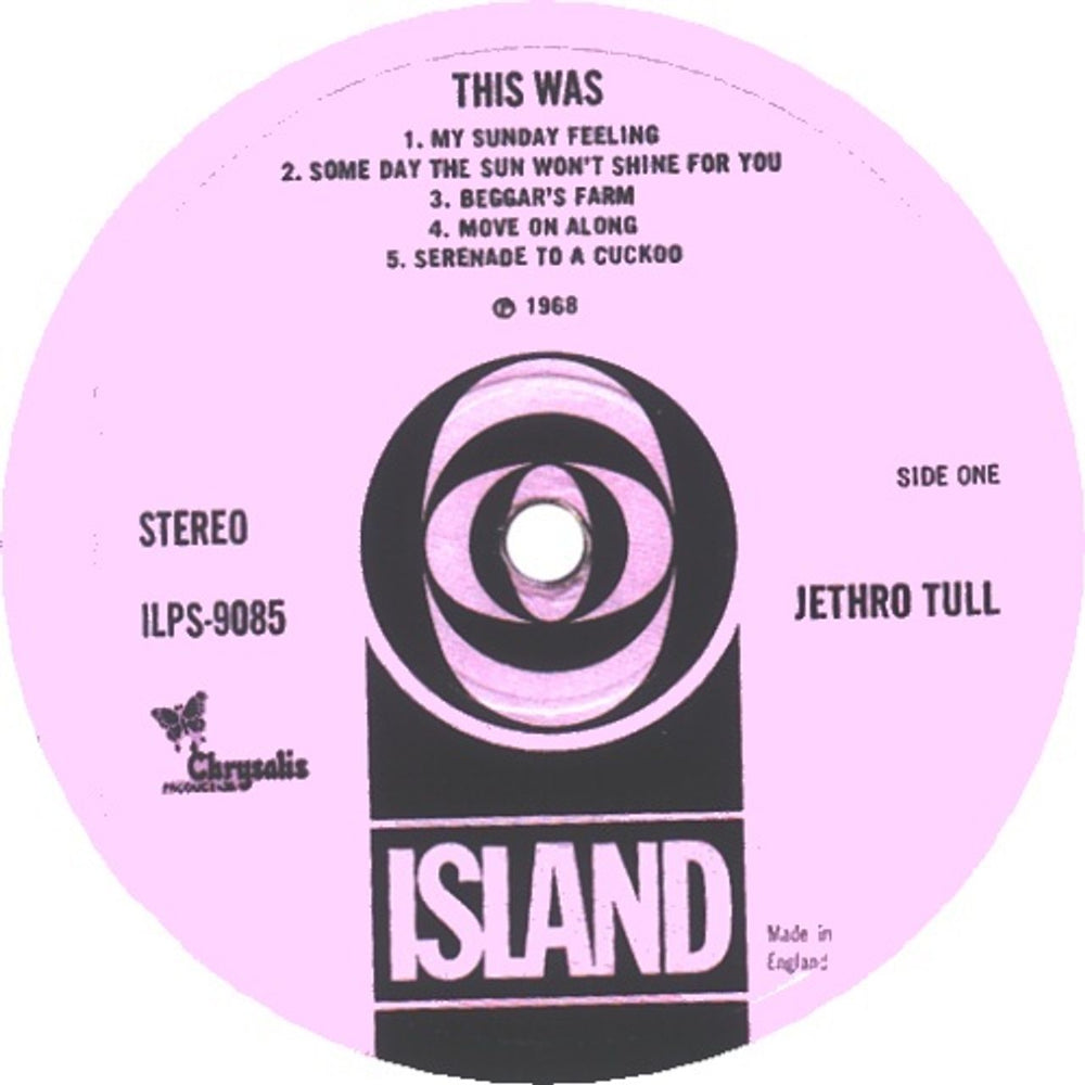 Jethro Tull This Was - 3rd UK vinyl LP album (LP record) TULLPTH423144