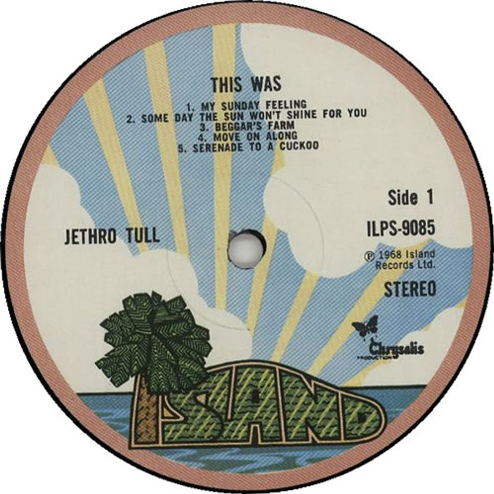 Jethro Tull This Was - 5th UK vinyl LP album (LP record) TULLPTH210920