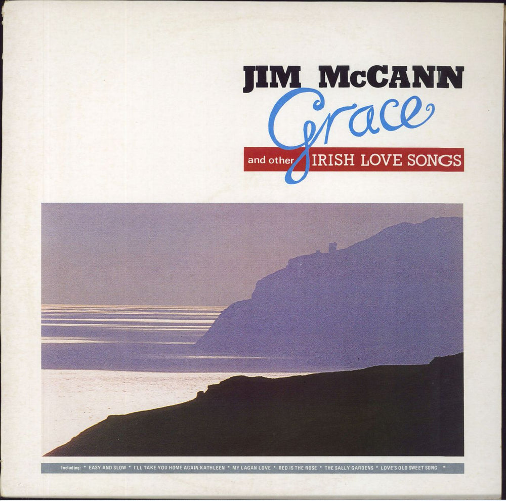 Jim McCann Grace And Other Irish Love Songs Irish vinyl LP album (LP record) LNLP7013