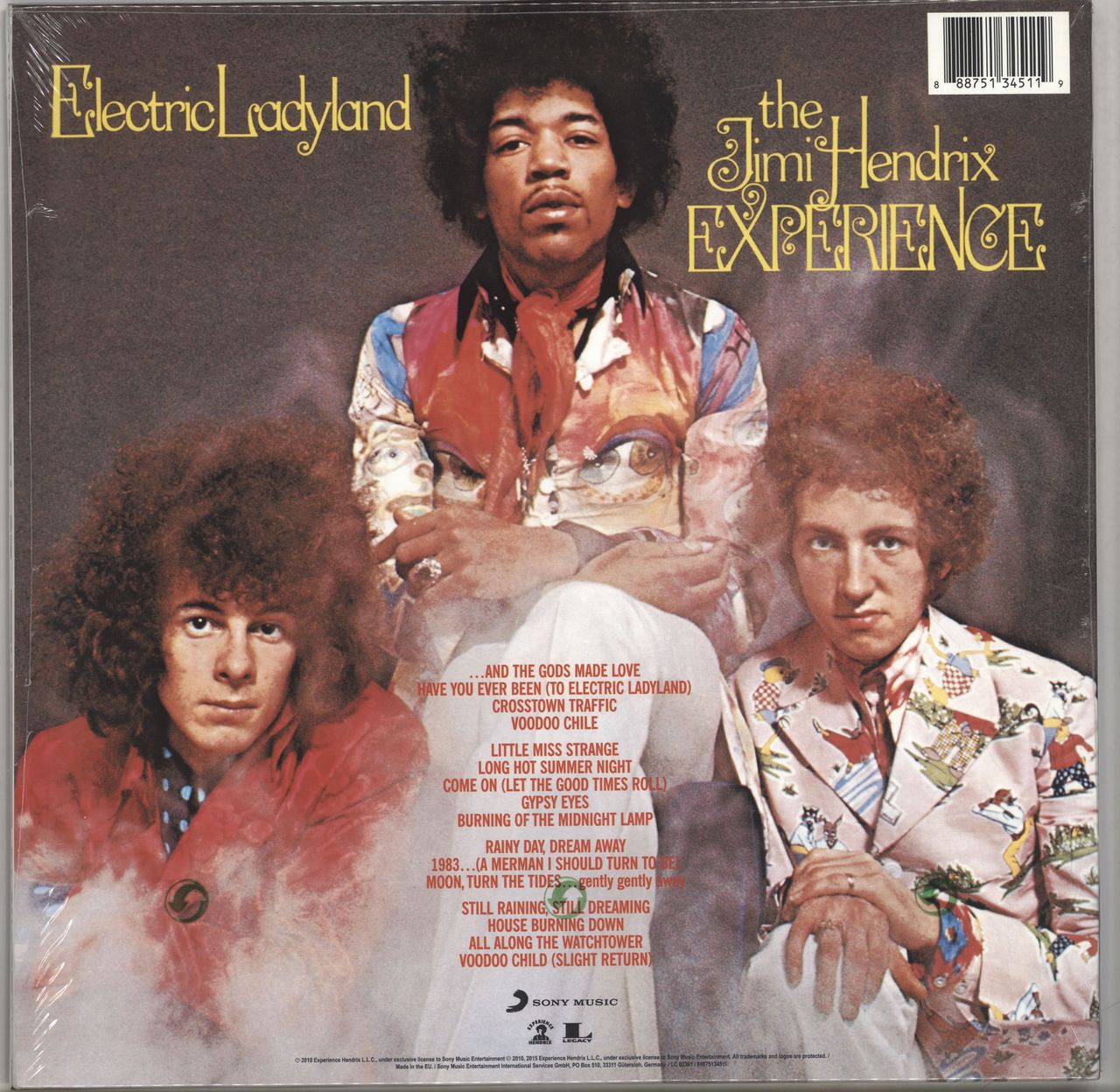 Jimi Hendrix Electric Ladyland - 180 Gram - Sealed UK 2-LP