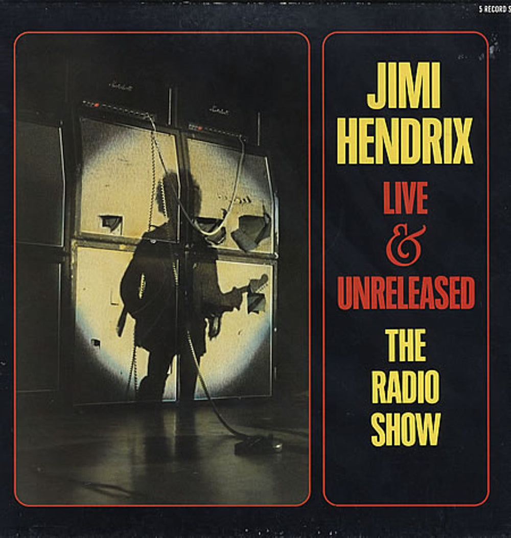 Jimi Hendrix Live & Unreleased UK Vinyl Box Set HBLP100