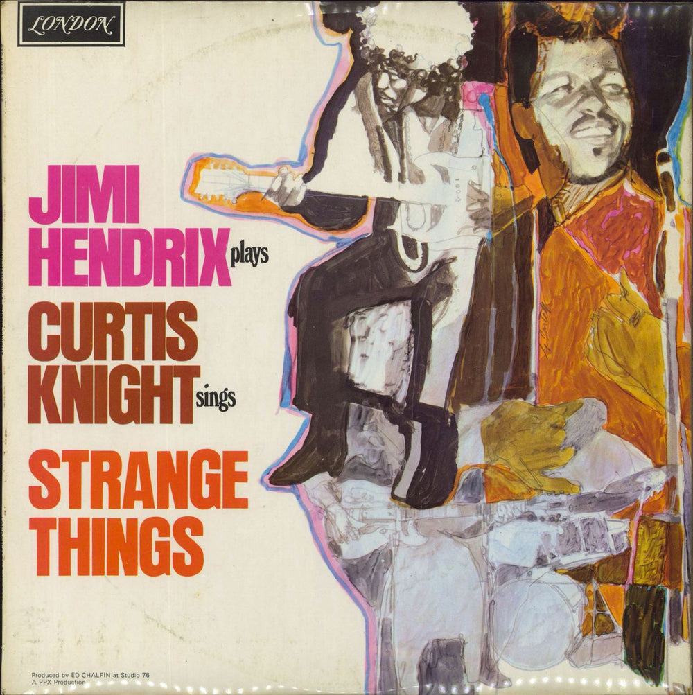 Jimi Hendrix Strange Things - Mono UK vinyl LP album (LP record) HA8369