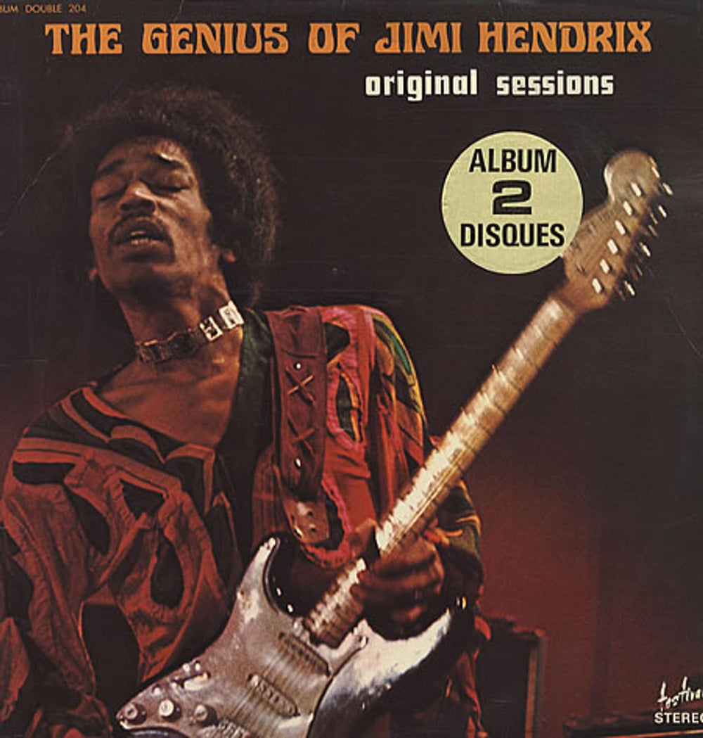 Jimi Hendrix The Genius Of Jimi Hendrix French 2-LP vinyl record set (Double LP Album) ALBUM204