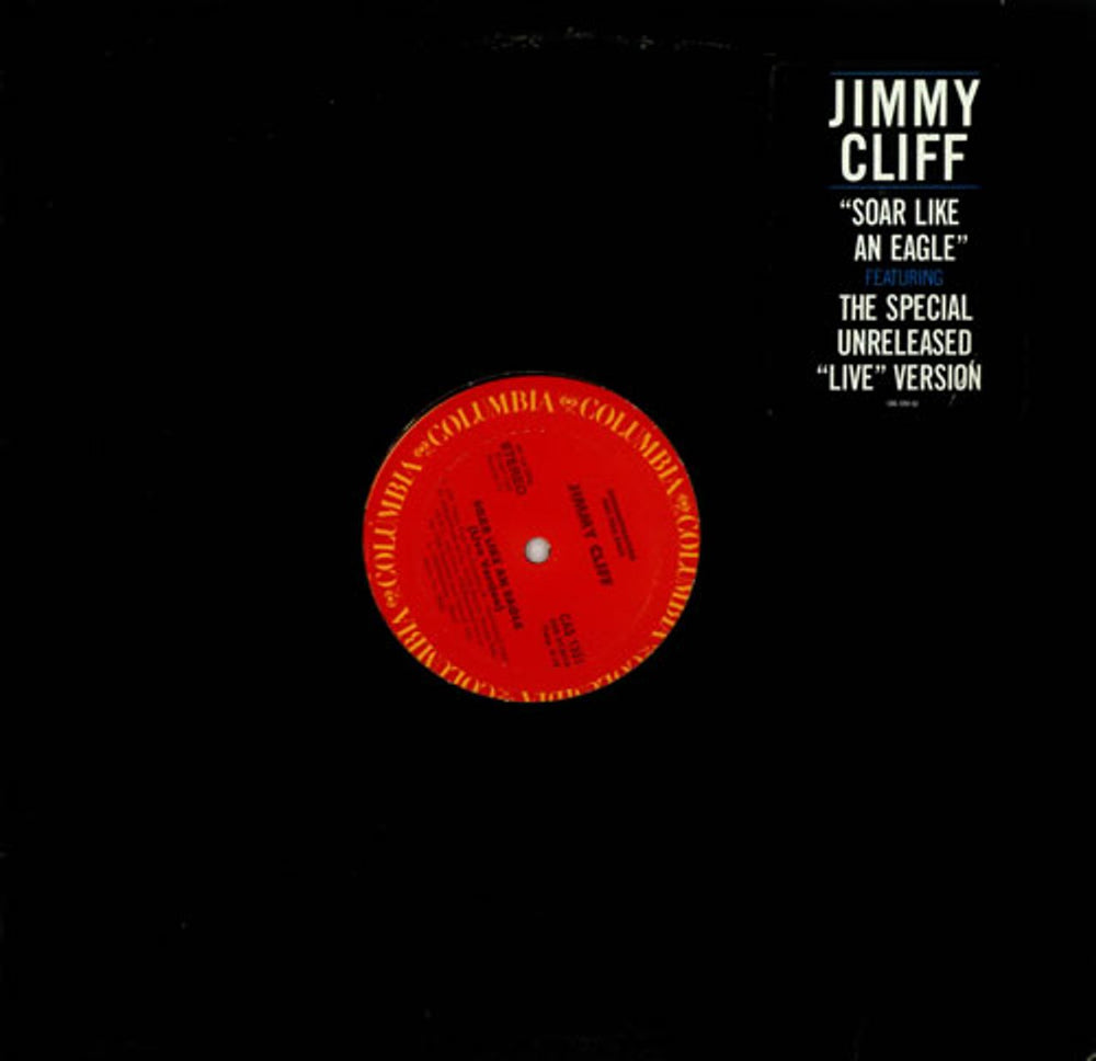 Jimmy Cliff Soar Like An Eagle (Live Version) US Promo 12" vinyl single (12 inch record / Maxi-single) CAS1351