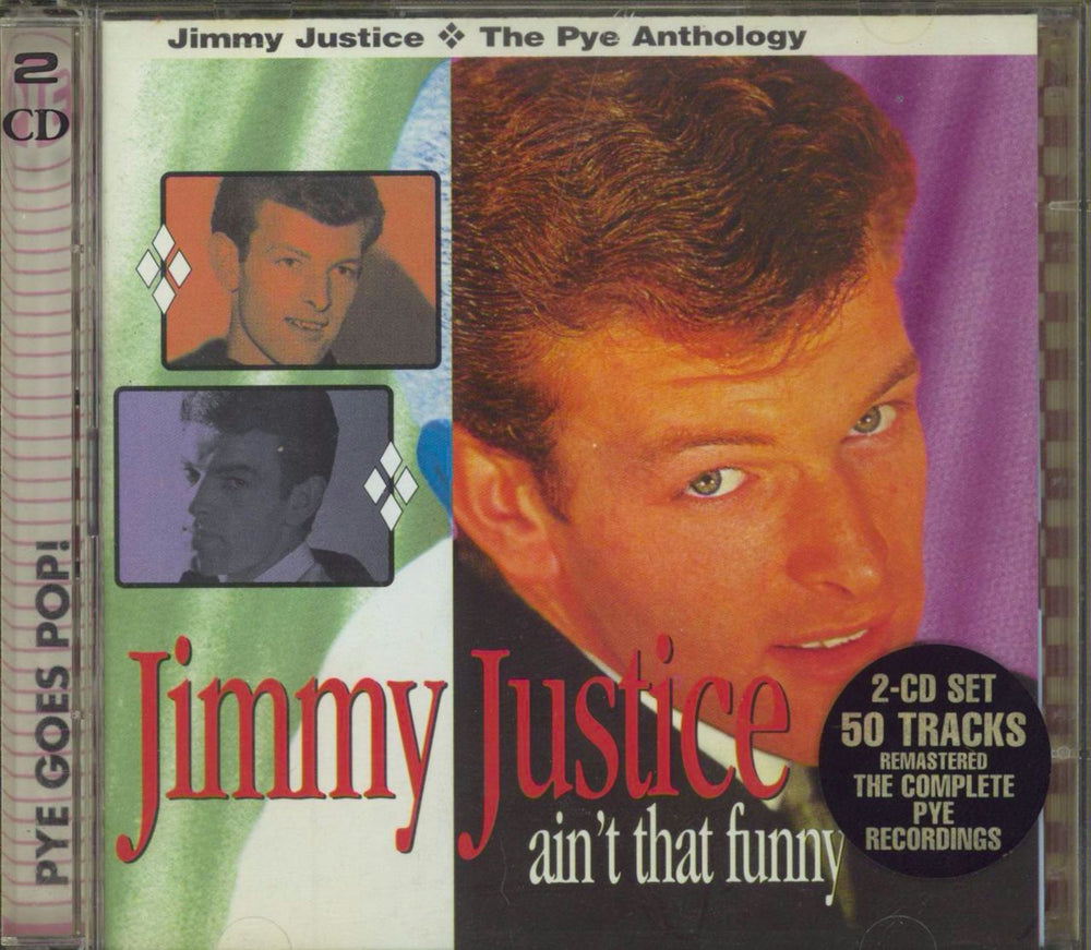 Jimmy Justice Ain't That Funny - The Pye Anthology UK 2 CD album set (Double CD) NEECD348