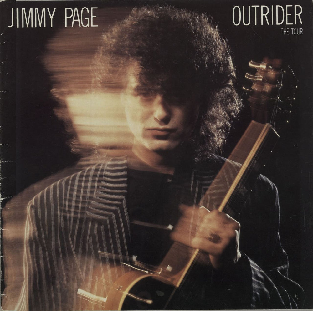 Jimmy Page Outrider - The Tour UK tour programme TOUR PROGRAMME