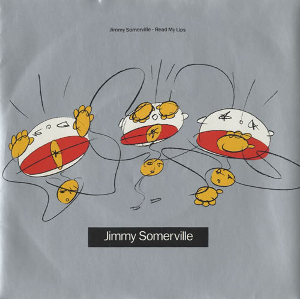 Jimmy Somerville Read My Lips UK 7" vinyl single (7 inch record / 45) LON254