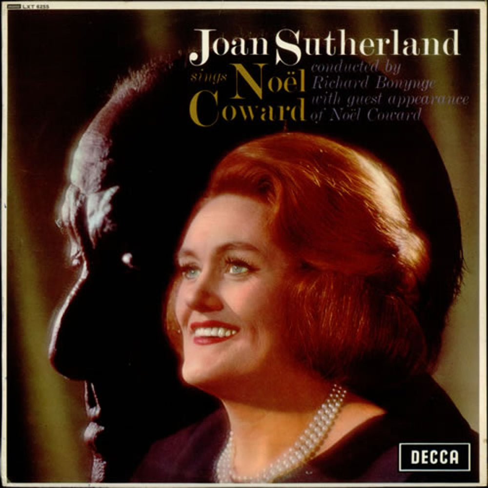 Joan Sutherland Joan Sutherland Sings Noël Coward UK vinyl LP album (LP record) LXT6255