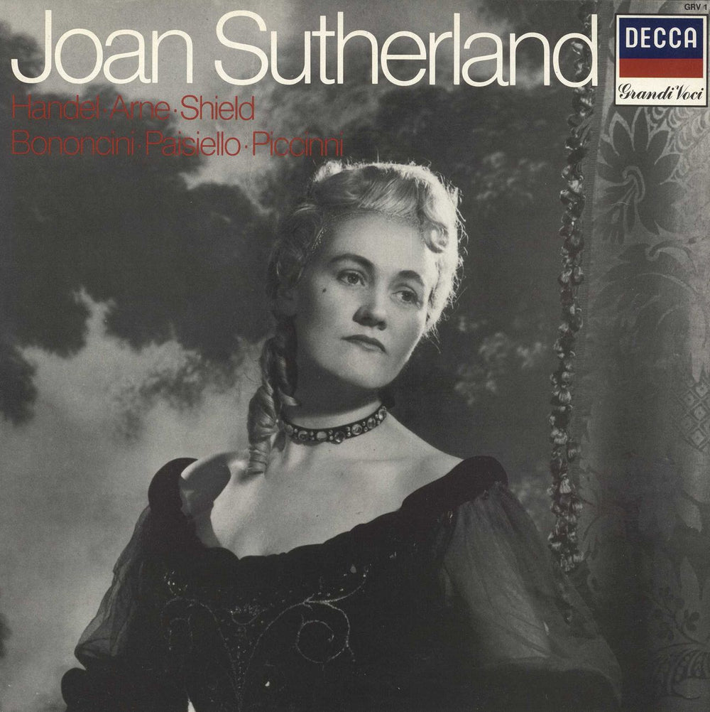 Joan Sutherland Joan Sutherland UK vinyl LP album (LP record) GRV1