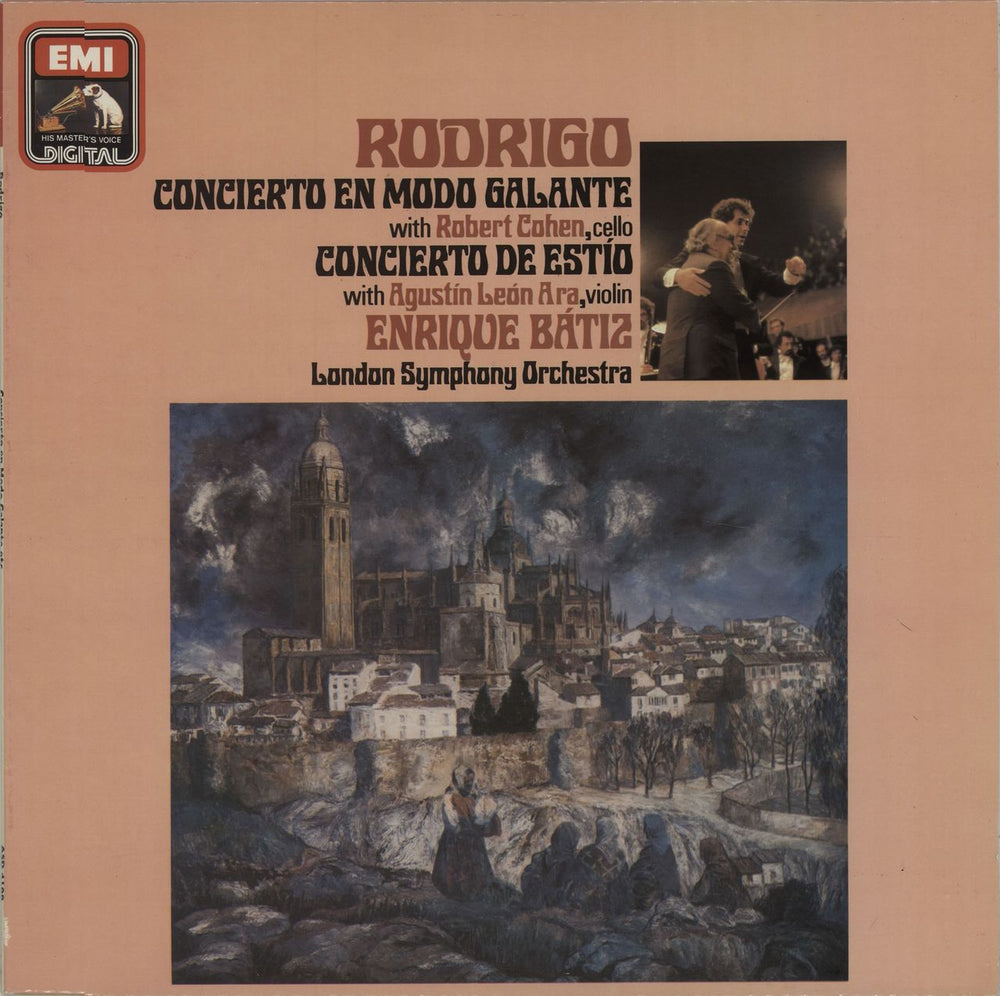 Joaquin Rodrigo Concierto En Modo Galante, Concierto De Estio UK vinyl LP album (LP record) ASD4198