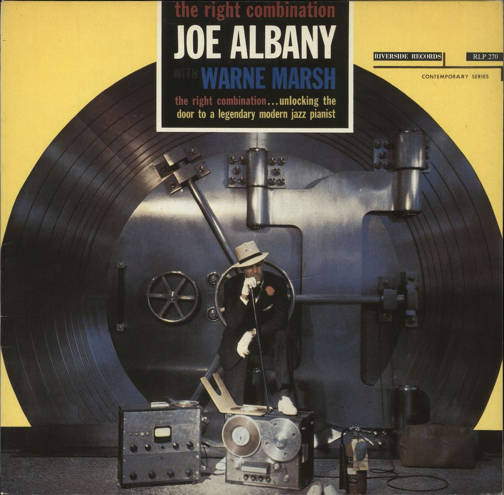 Joe Albany The Right Combination German vinyl LP album (LP record) RLP270