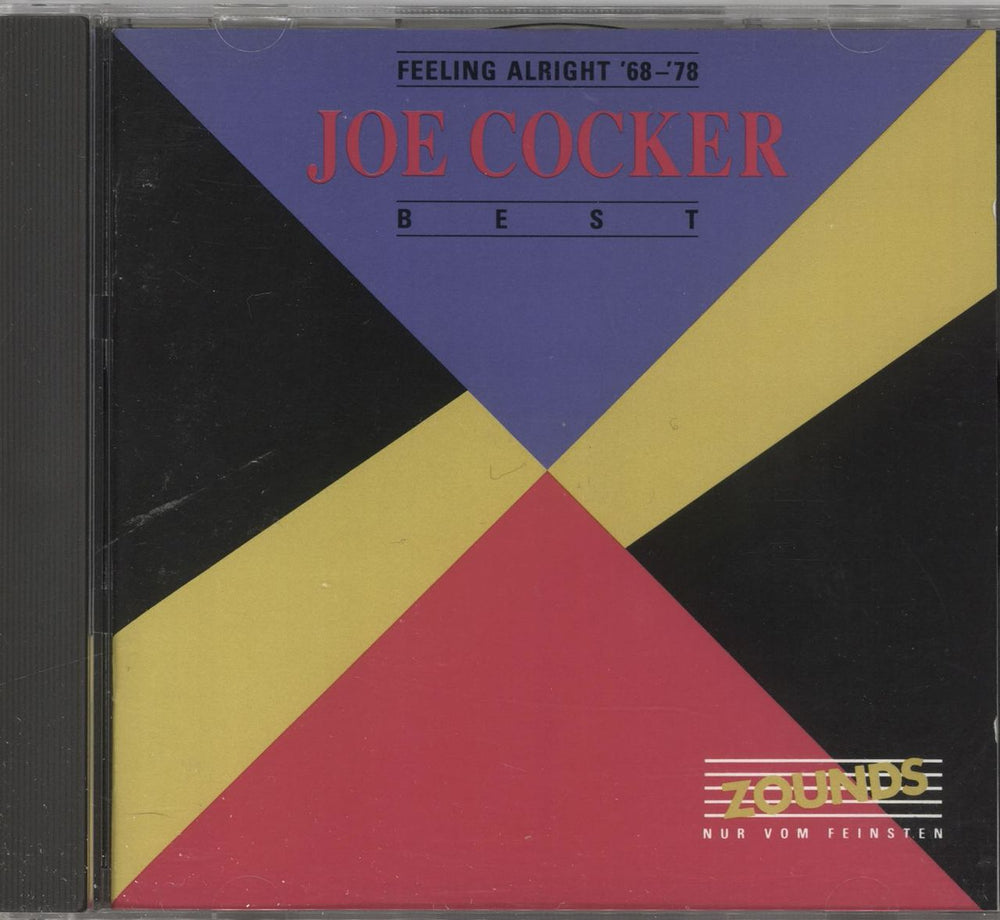 Joe Cocker Feeling Alright '68-'78 - Best German CD album (CDLP) 27200354