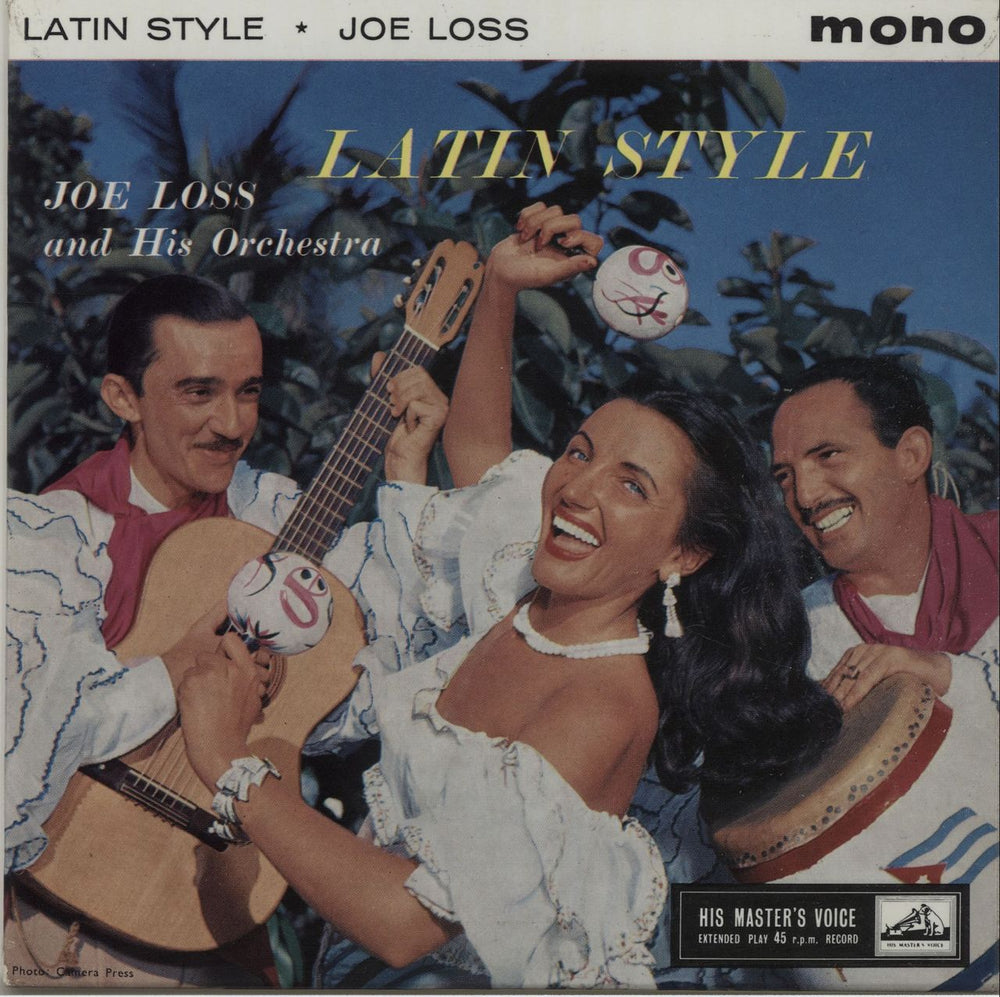 Joe Loss Latin Style UK 7" vinyl single (7 inch record / 45) 7EG8725