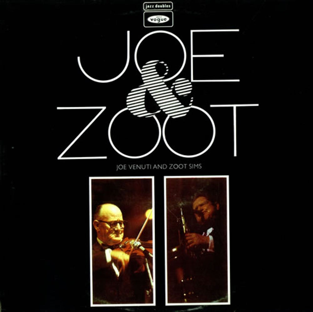 Joe Venuti Joe & Zoot UK 2-LP vinyl record set (Double LP Album) VJD523