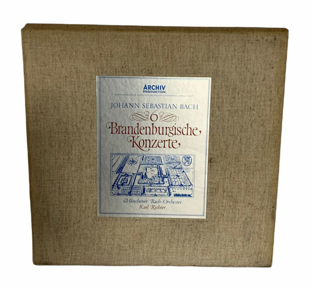 Johann Sebastian Bach 6 Brandenburgische Konzerte German Vinyl Box Set 2708013