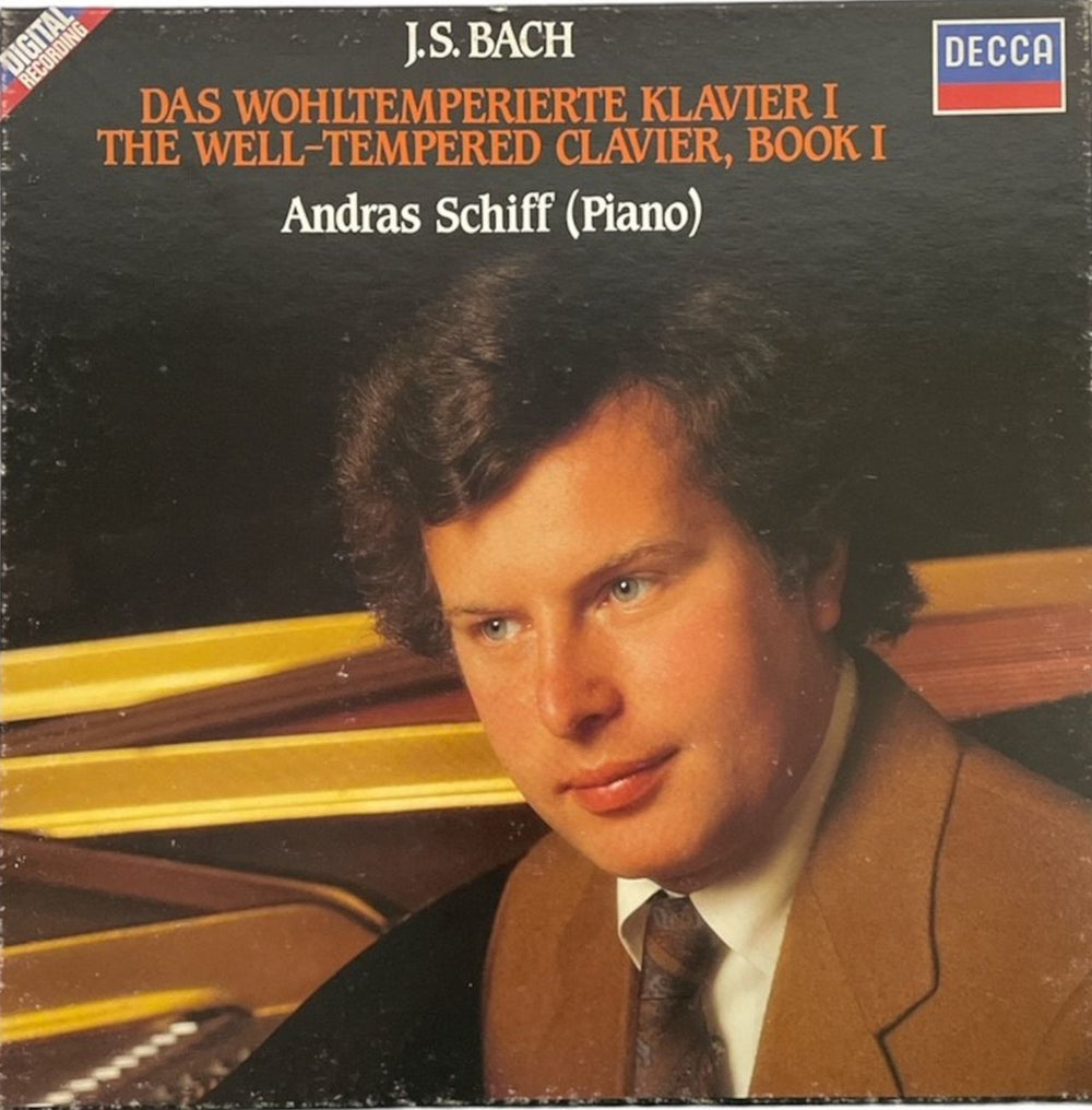 Johann Sebastian Bach The Well-Tempered Clavier, Book I Dutch 2-LP vinyl record set (Double LP Album) 414388-1